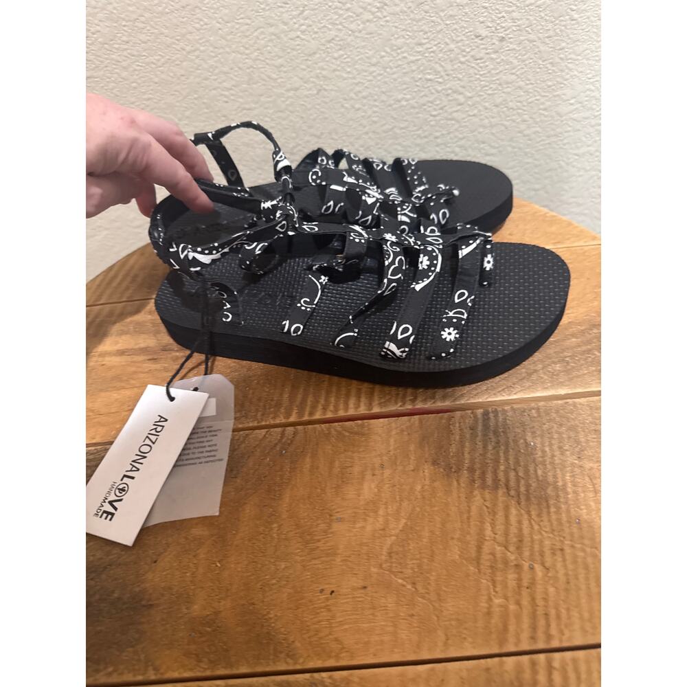 Arizona love black trekky sandals size 39 (8)